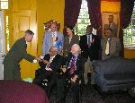 Campbell presents Niagara medallions