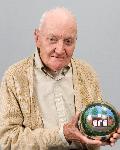 Ornament is displayed by artist, Jay Mauzy.