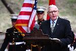 Christmas speaks at the John Brown Commemoration