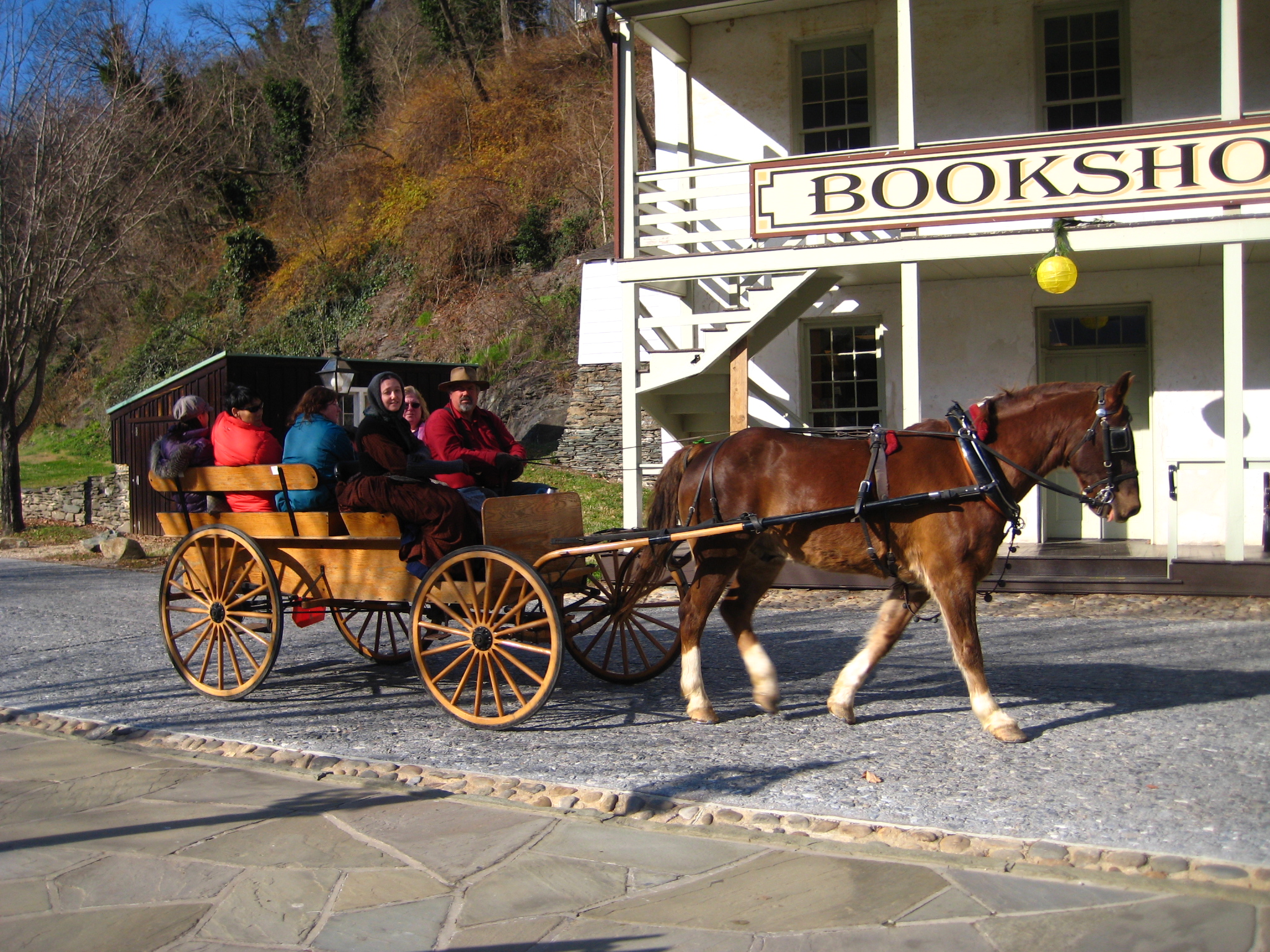 "Travel Back in Time A Horse and Wagon Tour of Harpers Ferry