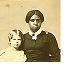 Nancy Davis, freedwoman, and her charge, Eliza Ridgely