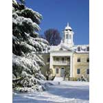 Hampton Mansion on a Winter Day