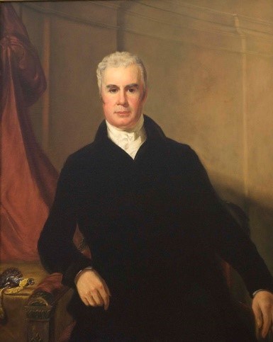 Painting of Charles Carnan Ridgely