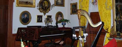 The Music Room in the Hampton Mansion