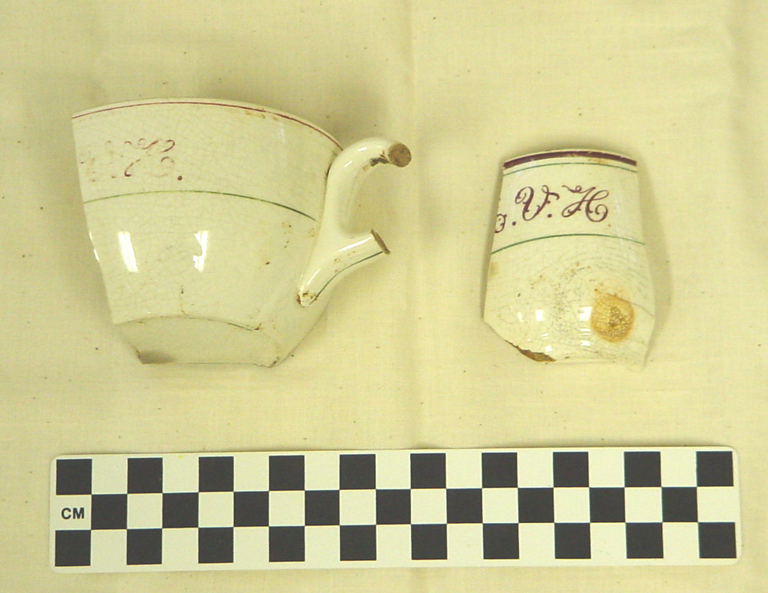 ceramics from the Volcano House