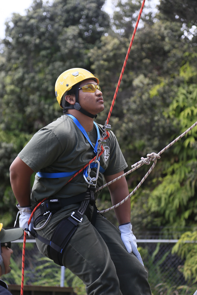 Youth Ranger Fernando Ramangmou training for SAR_686