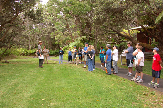 Ranger Dean leads Summit Hike
