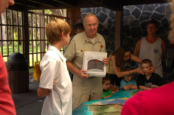 Master Volunteer Ranger George presents "How it al Started" talk 