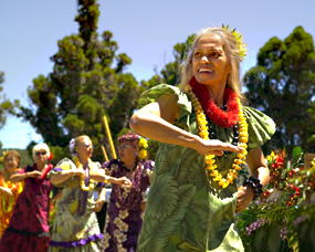 Hula dancers