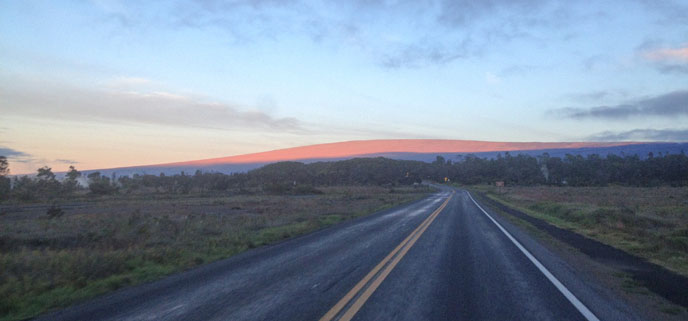 Sunrise on Mauna Loa