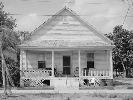 HABS photo of typical workers house