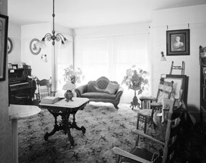 HABS photo of the Willard House interior