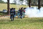 6-Pounder Cannon Firing