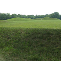 Grounds at Mound City Group.