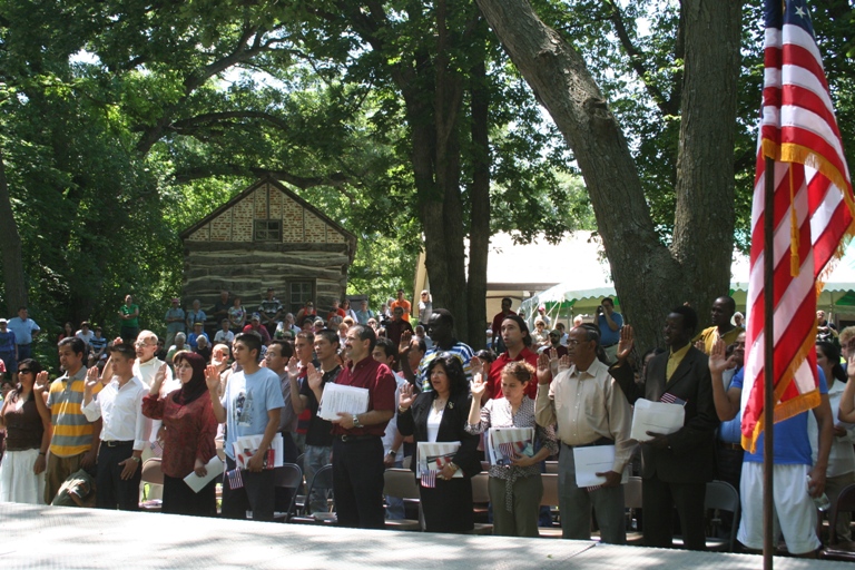 Naturalization Ceremony at Homestead National Monument