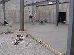 Pouring the floor