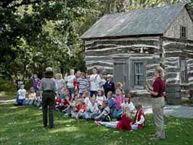 Interpretive Presentation about life in a log cabin