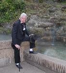 Pres. Jackson at Cascade with steam