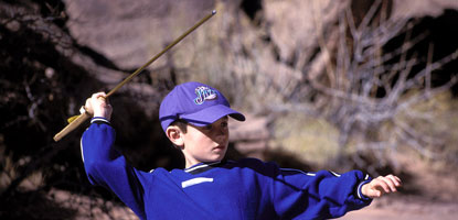 Learning to throw an Atlatl