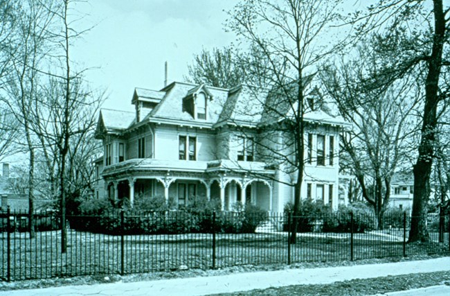 Historic image of the Truman Home