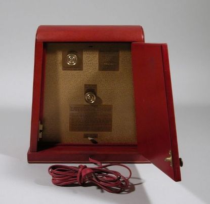 Kalex World Clock, back. HSTR 22824.