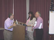 Photo: Interpretive Leadership Workshop 2003 instructors: Kim, Becky, and Tom