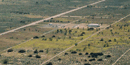 Aerial view of Manzanar today. Photo by Michael Wehrey.
