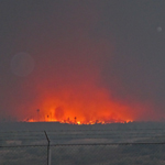 las conchas fire nears Los Alamos National Laboratory
