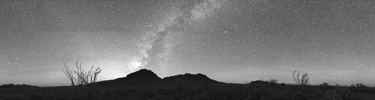 Night sky from Dugout Wells