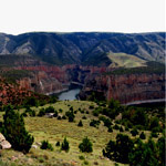 viewing the curve reservoir water