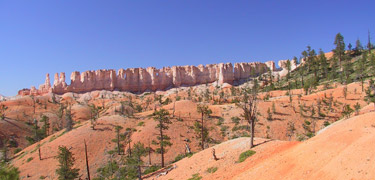"Chinese Wall" at Bryce Canyon