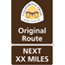 Original Route Next XX Miles