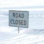 Road Closure Sign