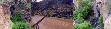 Upper Falls Rio Grande Lower Falls