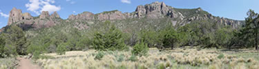 Panoramic view of Juniper Flat