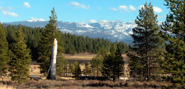 Encampmanet site for the Donner-Reed wagon train where they were caught in an early snowstorm in the fall of 1846.