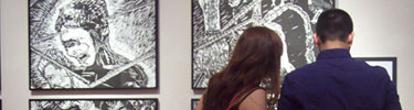 Visitors in Los Paisanos Gallery