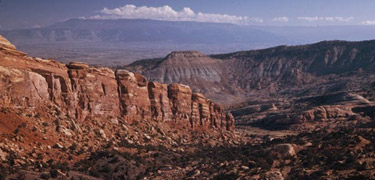 East from Monument into Grand Junction