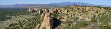 A panoramic view from Sandstone Bluffs