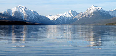 Lake McDonald April 12, 2008