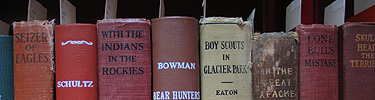 Books in Glacier's library