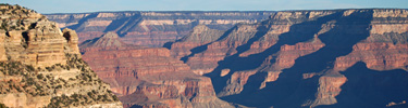 Morning view from near Grand Canyon Village