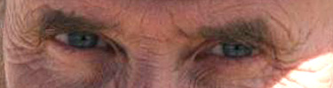 Ranger Ron Brown's eyes.