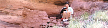 Vanishing Treasures archeologist working.