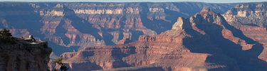 Viewing Grand Canyon from Shoshone Point