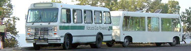 Shuttle Bus Stop at Hermits Rest