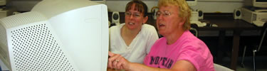 Local teachers working on lesson plans during Grant-Kohrs Ranch teacher workshop.