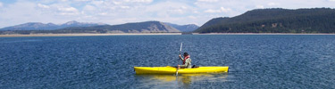 Kayaking on Jackson Lake