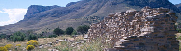 The Pinery, now a crumbling ruins, was once an active stop for the Butterfield Overland Mail Stage Line.
