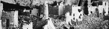 Cliff Palace, before exacavation and stabilization